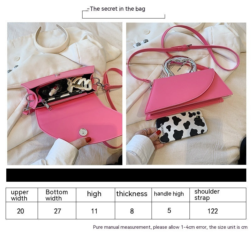 Women's PU Portable Messenger Bag