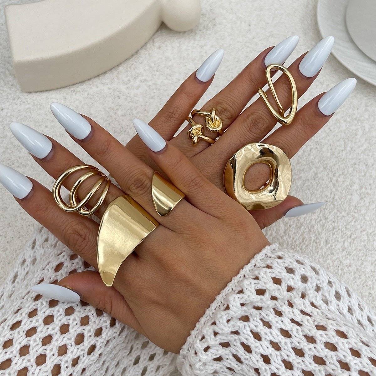 Irregular Metal Ring