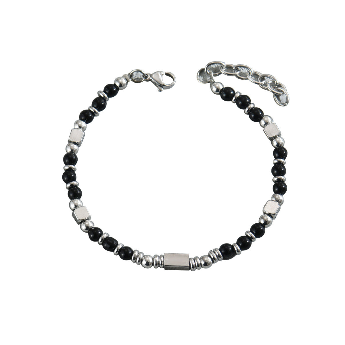 Geometric Retro Natural Stone Bracelet