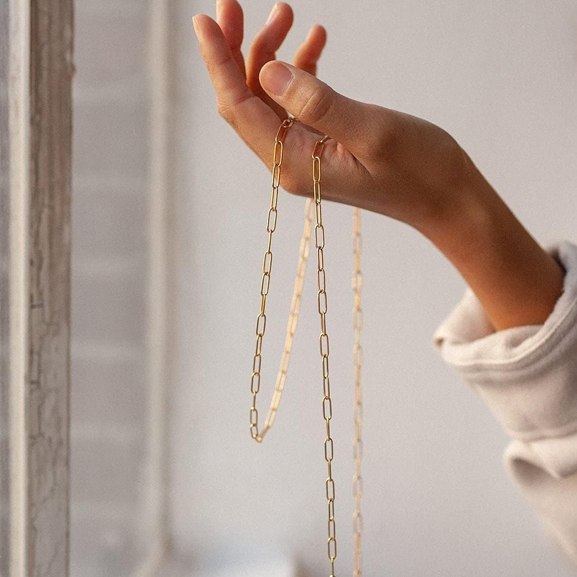 Sterling Silver Plated Layered Necklaces