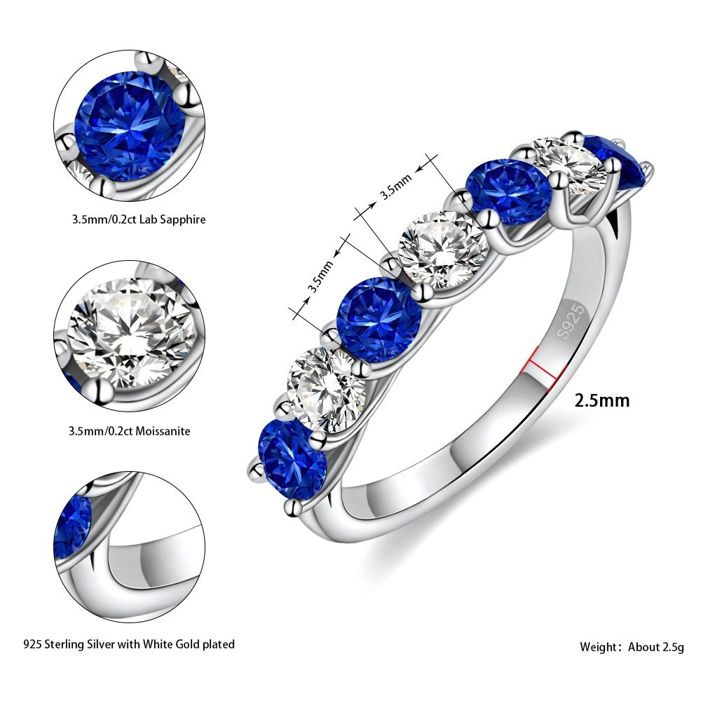 7 Diamond Stackable Ring