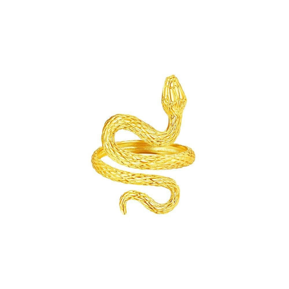 Alluvial Gold Spirit Snake Cord For Braiding Ring
