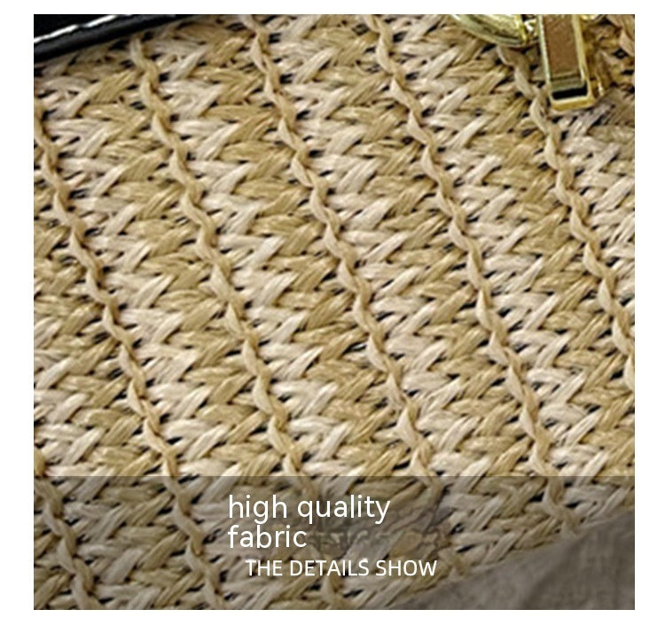 Handbag Western Style One-shoulder Versatile Woven Bag