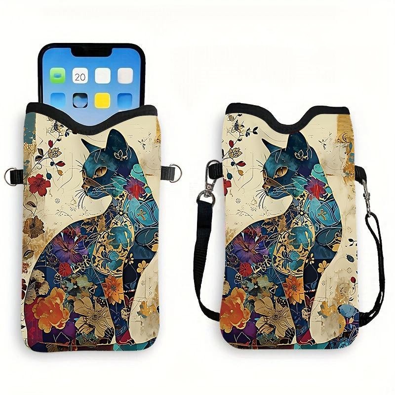 Shockproof Phone Bag With Adjustable Hanging Rope