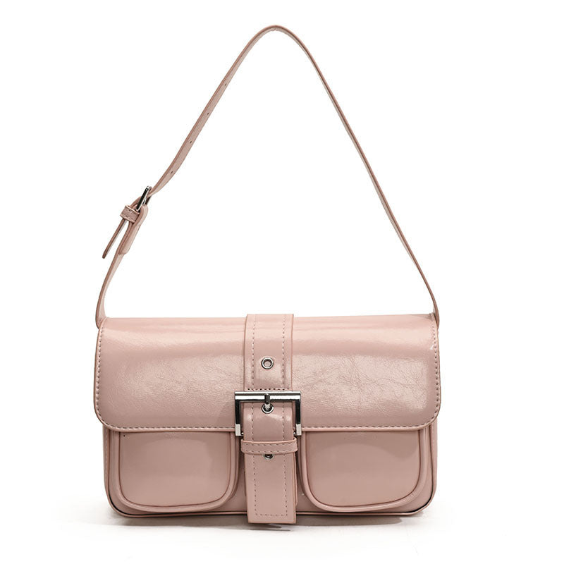 Simple Design Women's Shoulder Handbag