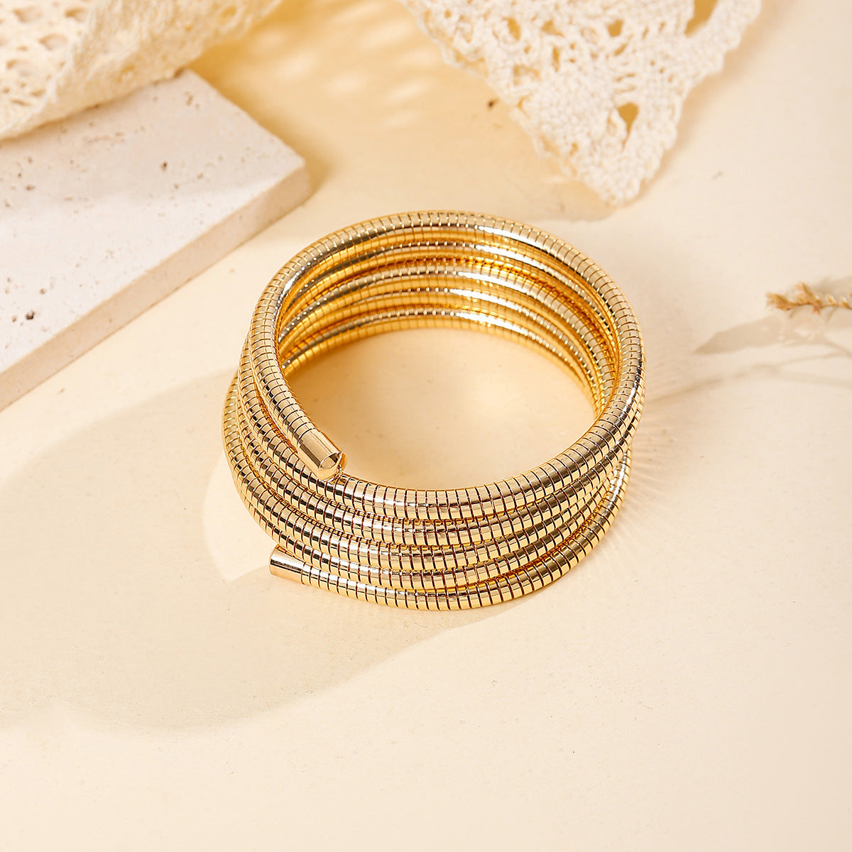 Exaggerated Multi-layer Bracelet