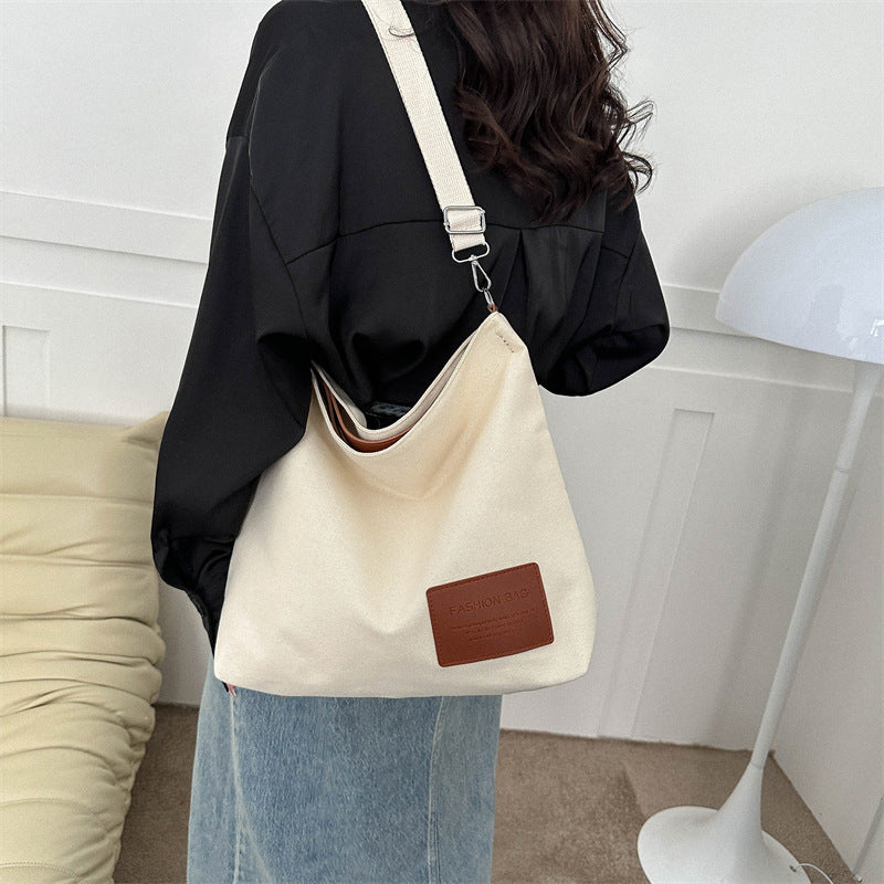 One-shoulder Canvas Bag
