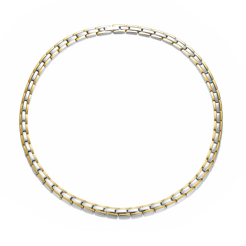 Titanium Steel Stainless Steel Magnet Necklace