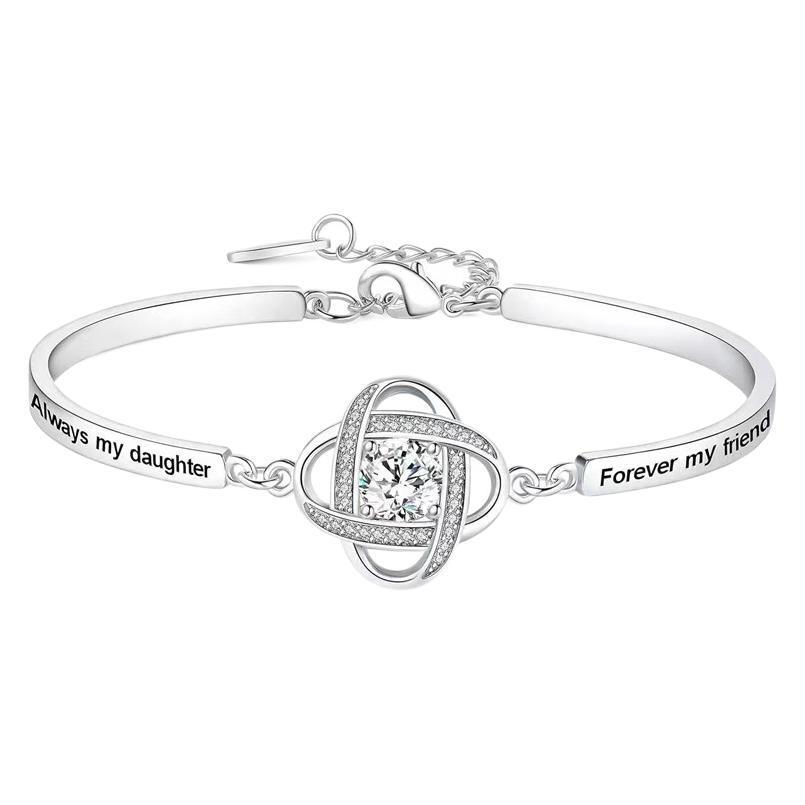 Lucky Four-Leaf Clover Bracelet