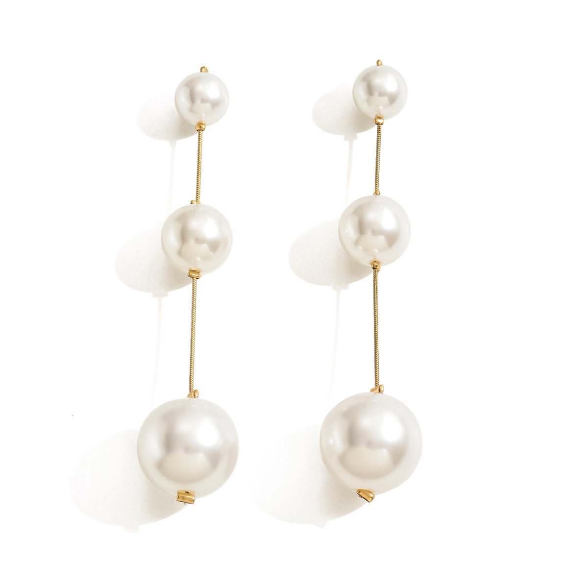 Elegant Pearl Stud Earrings
