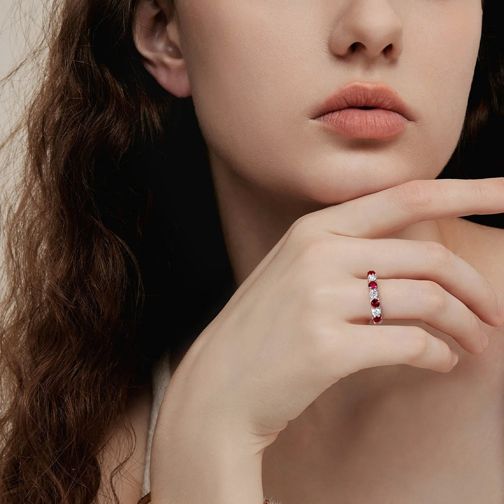 7 Diamond Stackable Ring