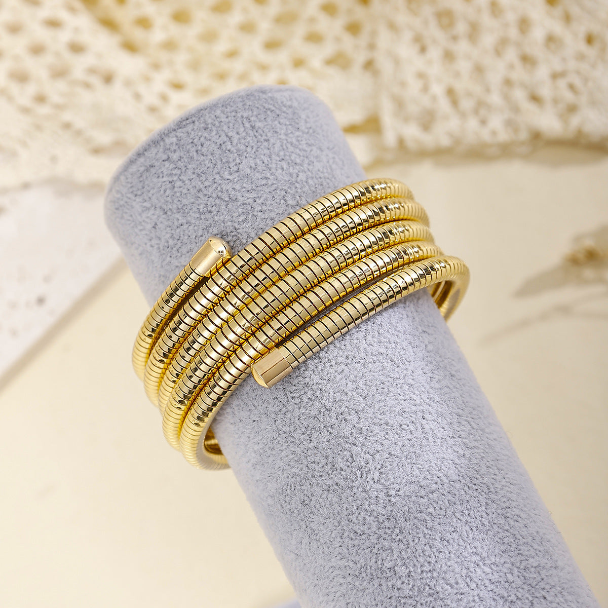 Exaggerated Multi-layer Bracelet
