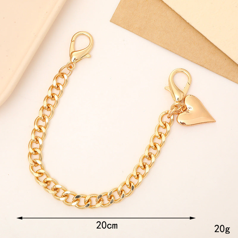 Electroplated Metal Heart Bracelet