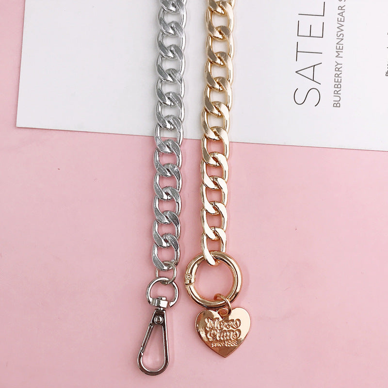 Electroplated Metal Heart Bracelet