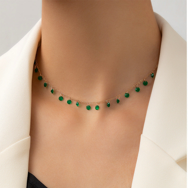 Women's Retro Elegant Irregular Pendants Necklace