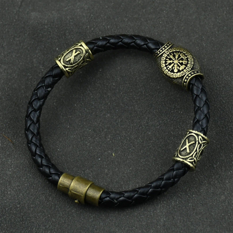 Luen Character Compass Bracelet