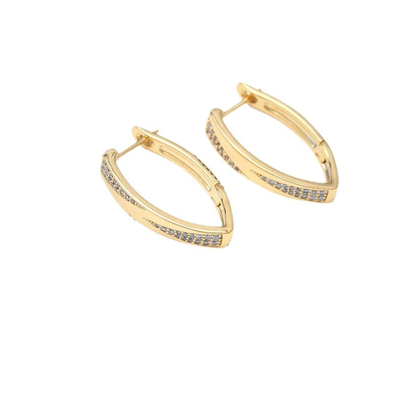 Royal Rose Gold Earrings