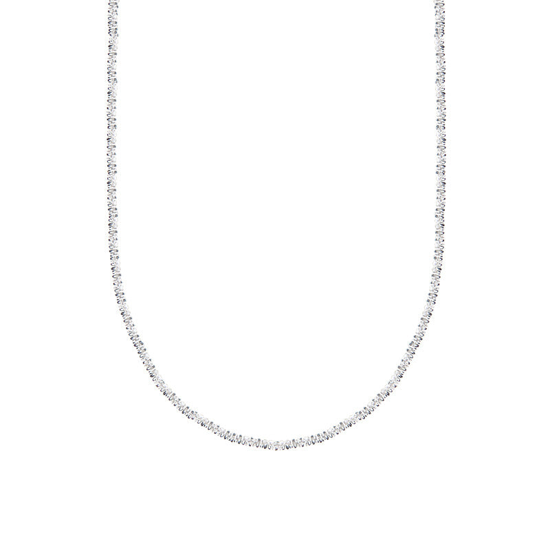 Clavicle Chain Starry Sterling Silver Necklace