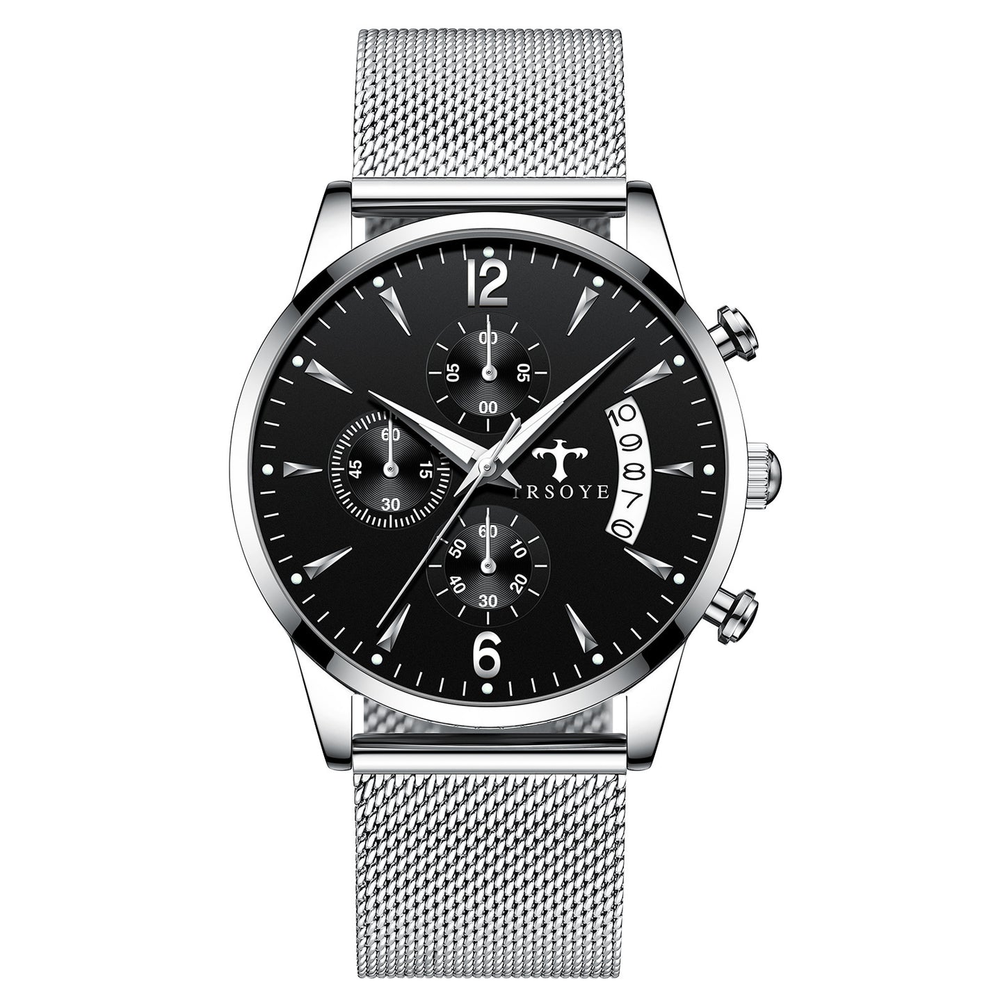 Men's Multi-functional Luminous Waterproof Quartz Watch.