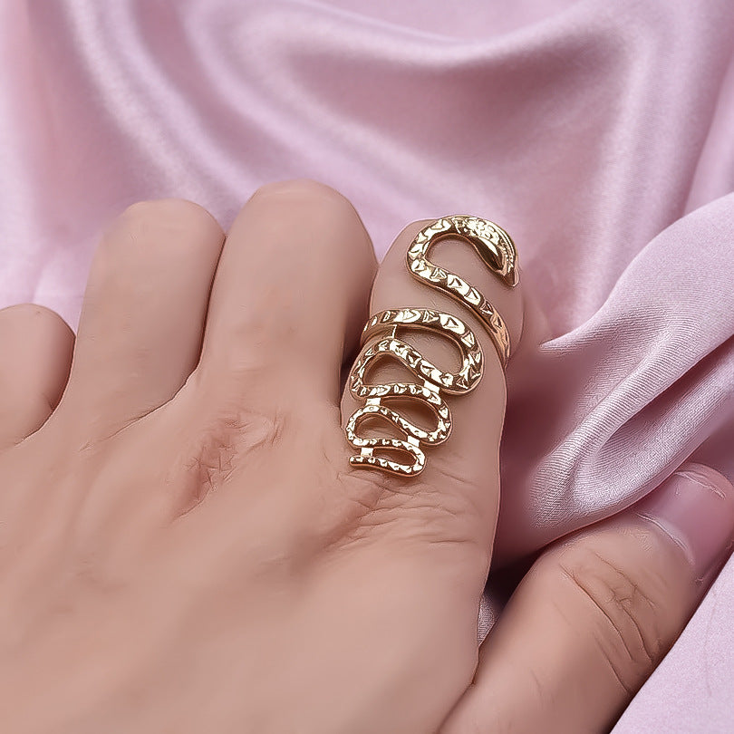 Stainless Steel Snake Ring