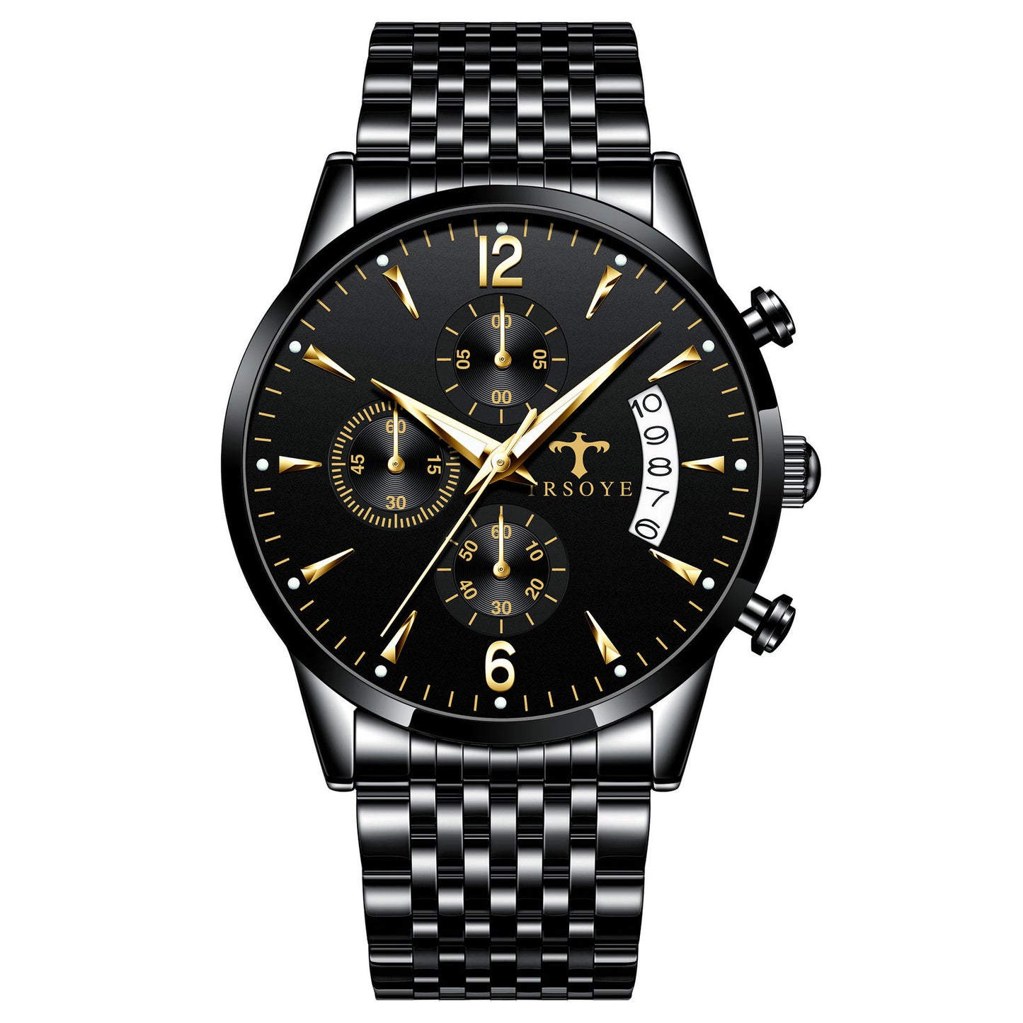 Men's Multi-functional Luminous Waterproof Quartz Watch.