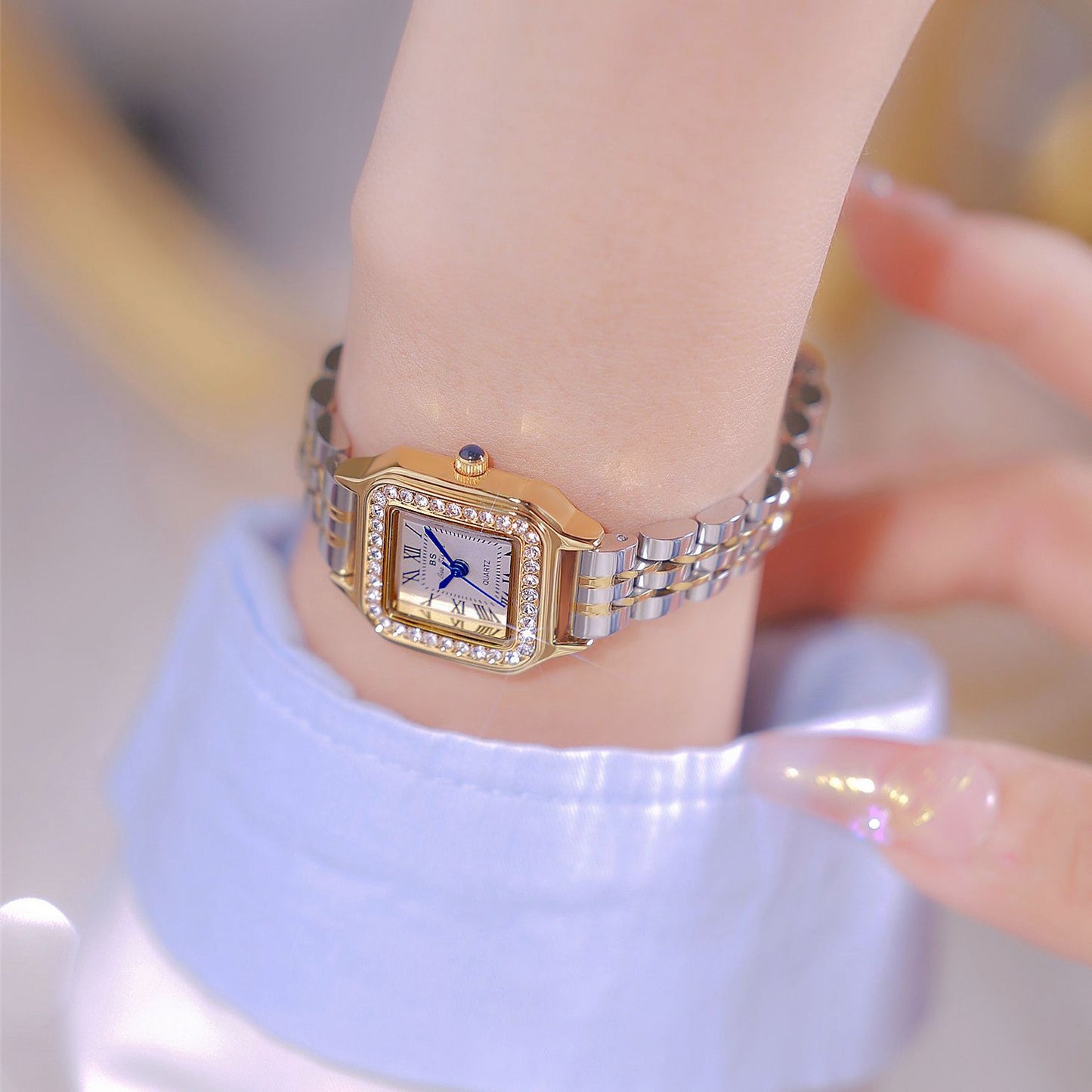 Luxury Fashion Stainless Steel Women's Watch