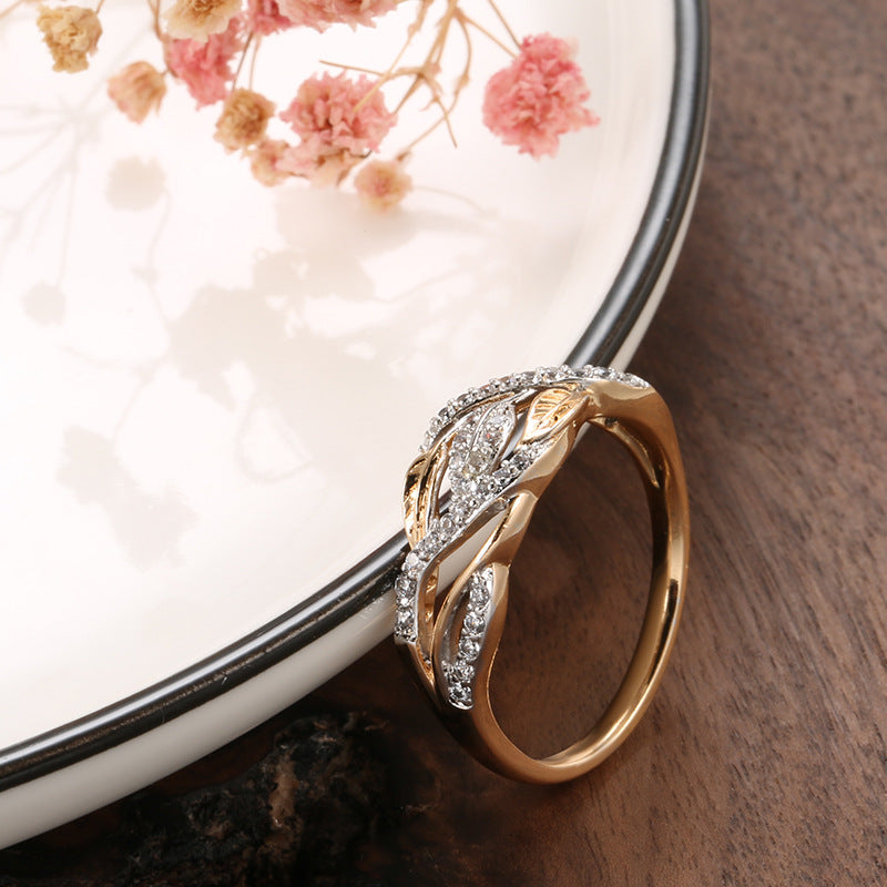 Socialite Temperament Copper Plating Ring
