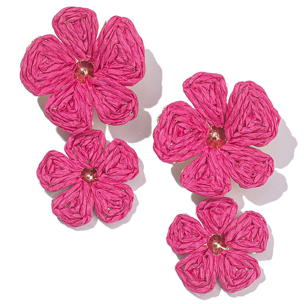 Handmade Flower Earrings