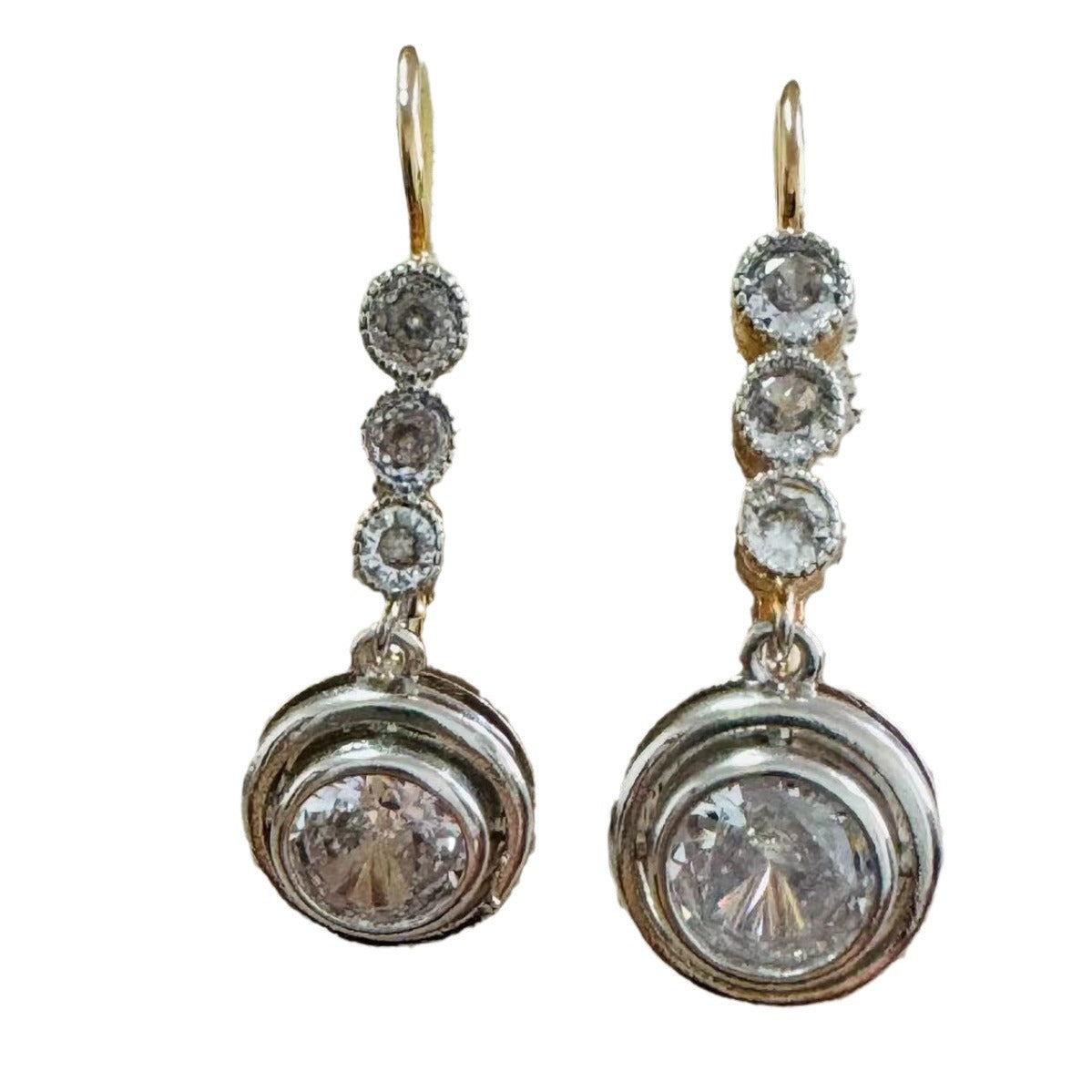 Personalized Zircon Tassel Earrings