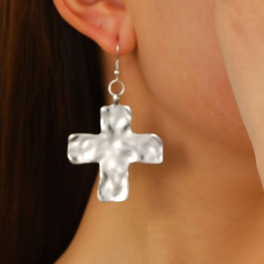 Cross Alloy Pendant Necklace