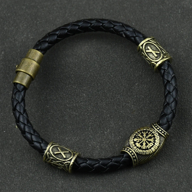 Luen Character Compass Bracelet