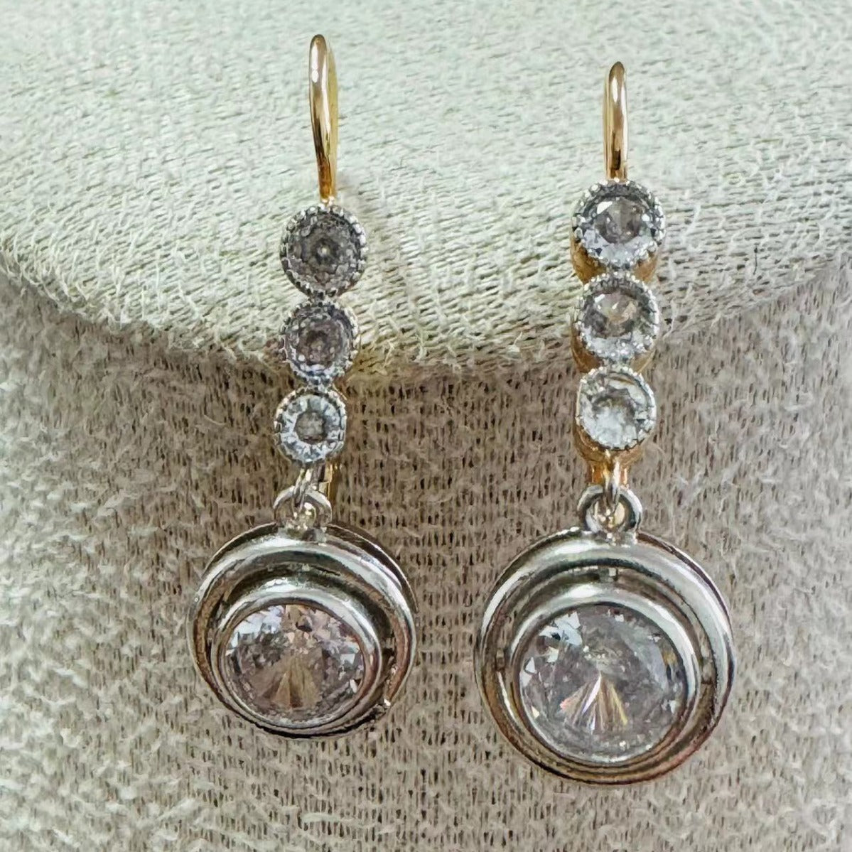 Personalized Zircon Tassel Earrings