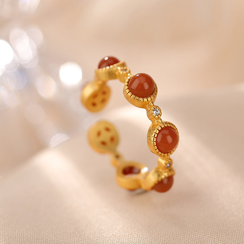 Seven-star Female Open Ring