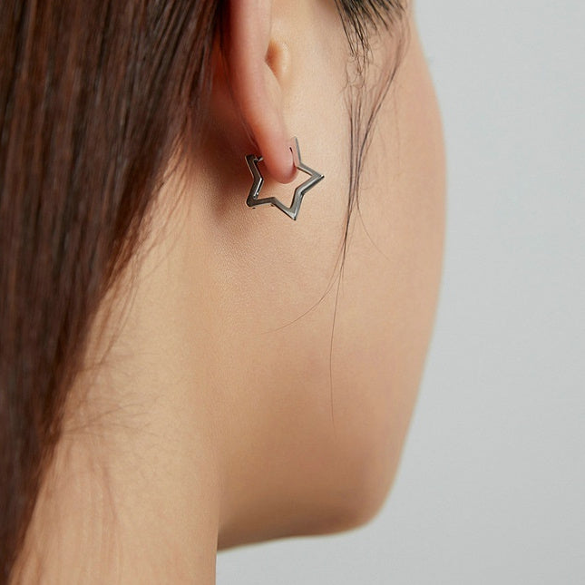 Star S925 Silver Earrings