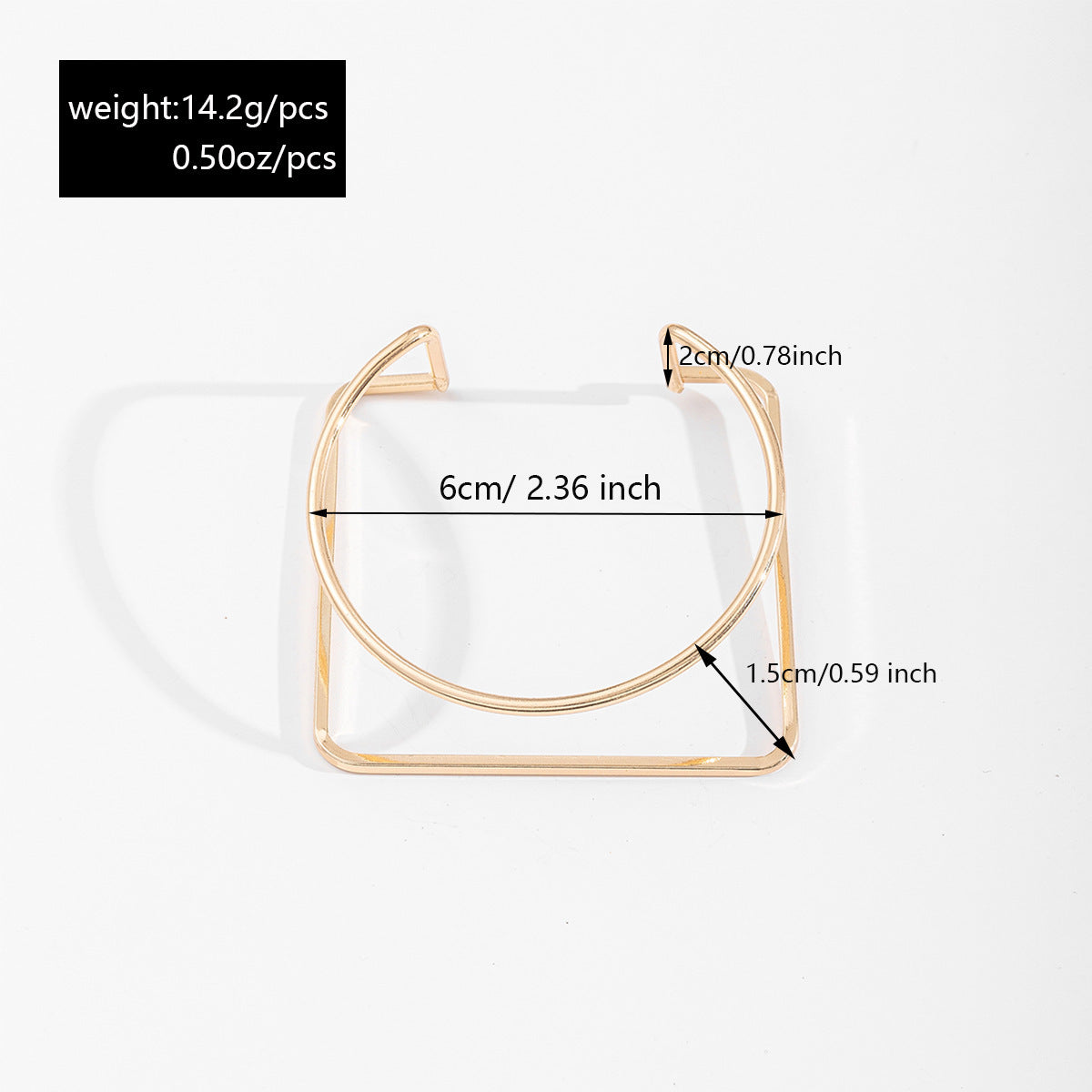 Simple Alloy Bracelet