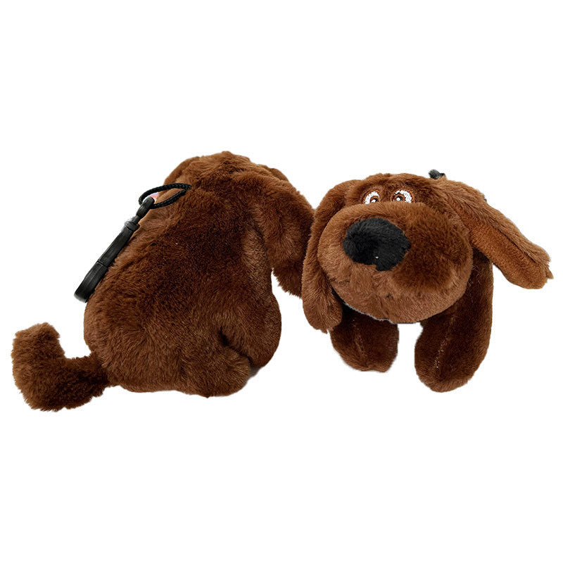 Cute Plush Puppy KeyChain Pendant Toy Doll
