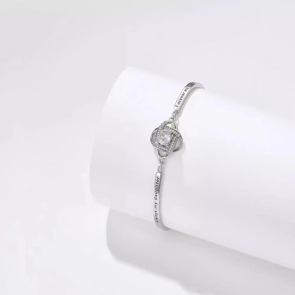 Lucky Four-Leaf Clover Bracelet