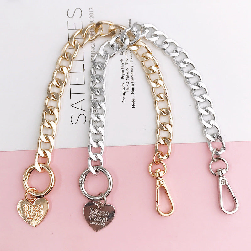Electroplated Metal Heart Bracelet