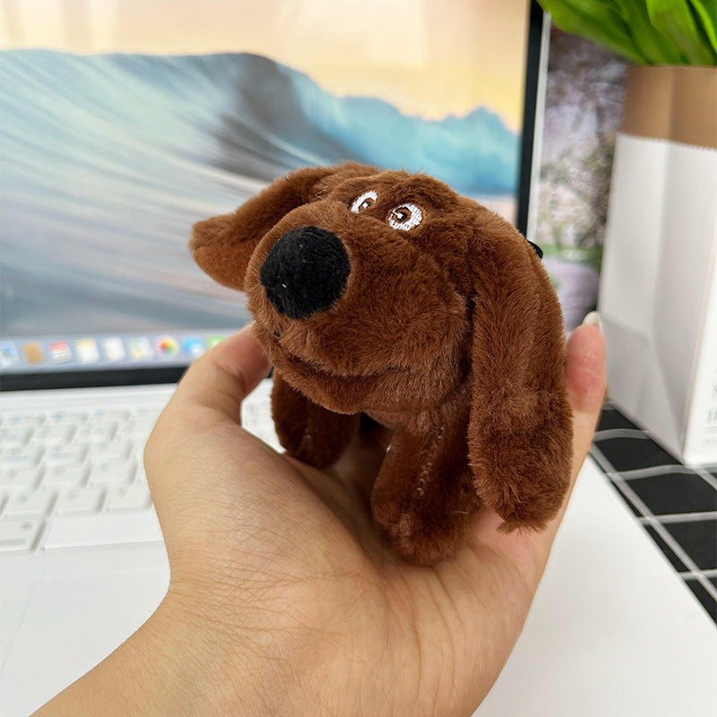 Cute Plush Puppy KeyChain Pendant Toy Doll