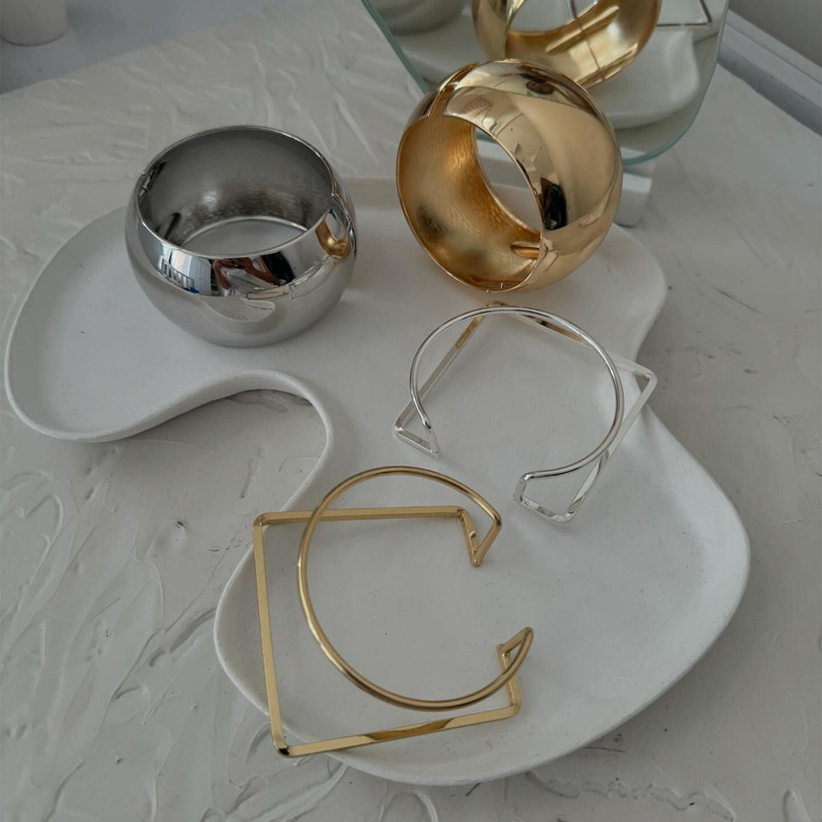 Simple Alloy Bracelet