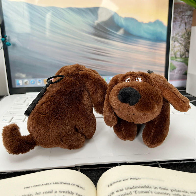 Cute Plush Puppy KeyChain Pendant Toy Doll