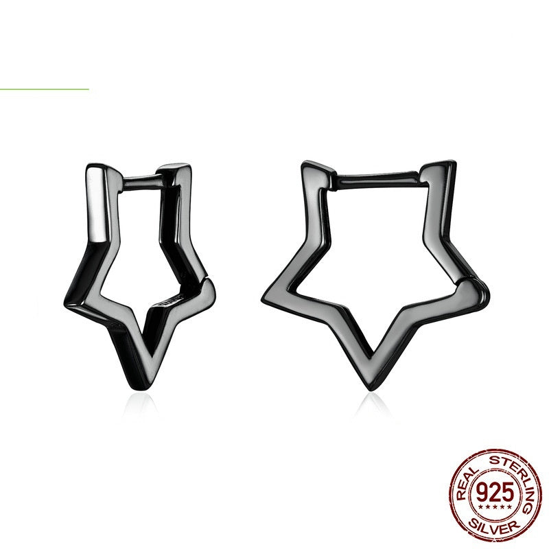 Star S925 Silver Earrings