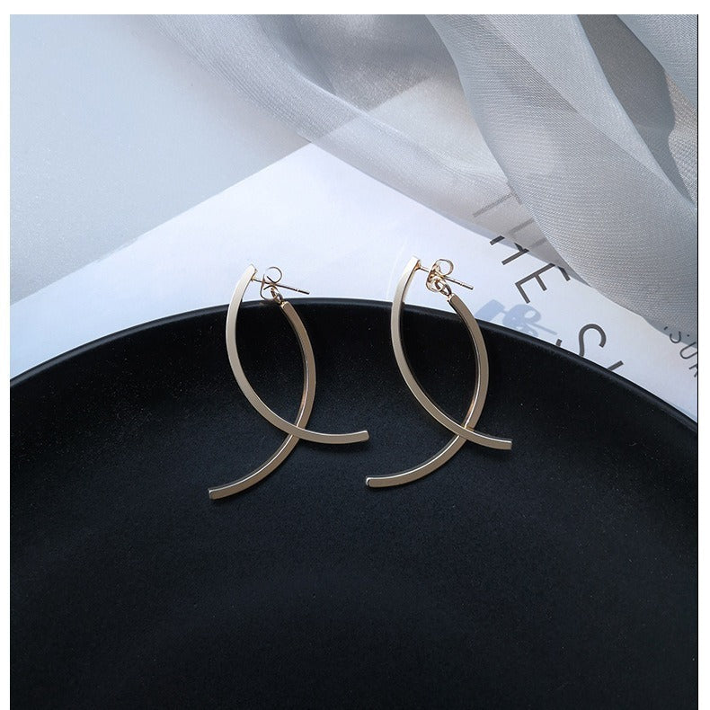 Stainless Steel Cross Earrings For Women