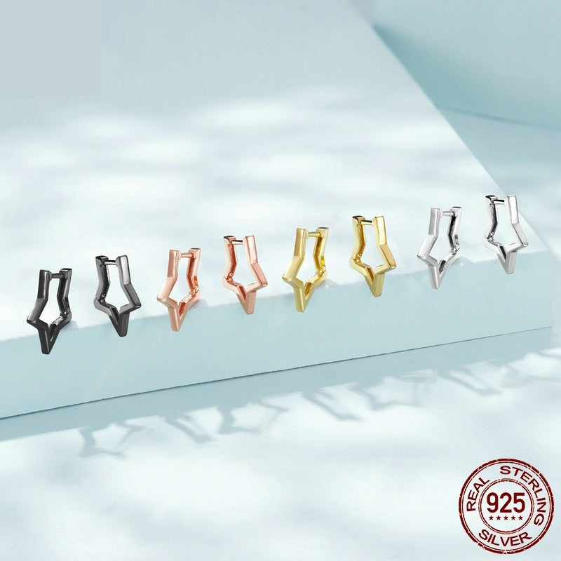 Star S925 Silver Earrings
