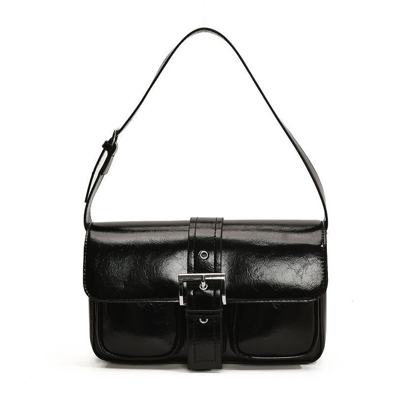 Simple Design Women's Shoulder Handbag