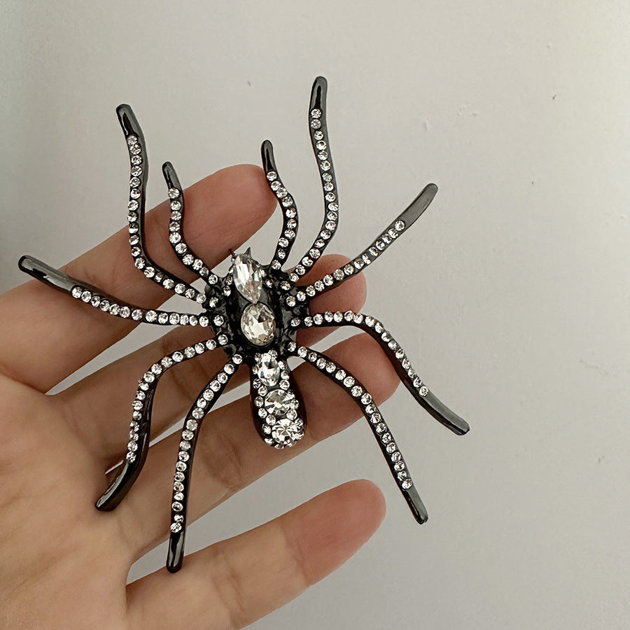 Exaggerated Big Spider Earrings