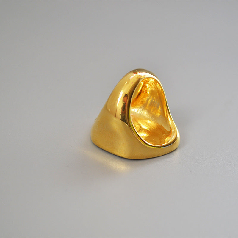 Brass 18K Gold Plating Ring