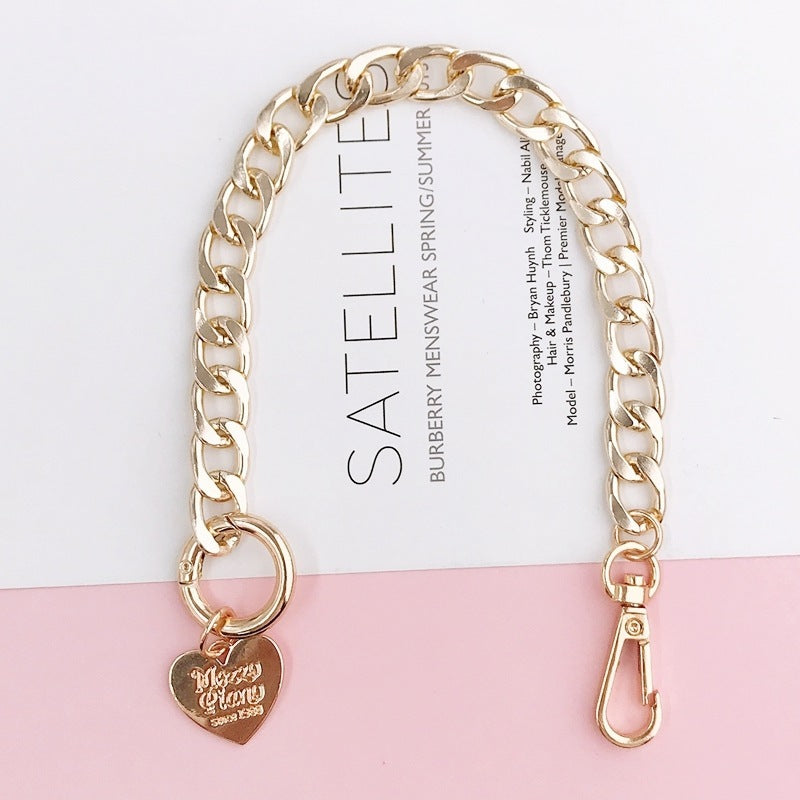 Electroplated Metal Heart Bracelet