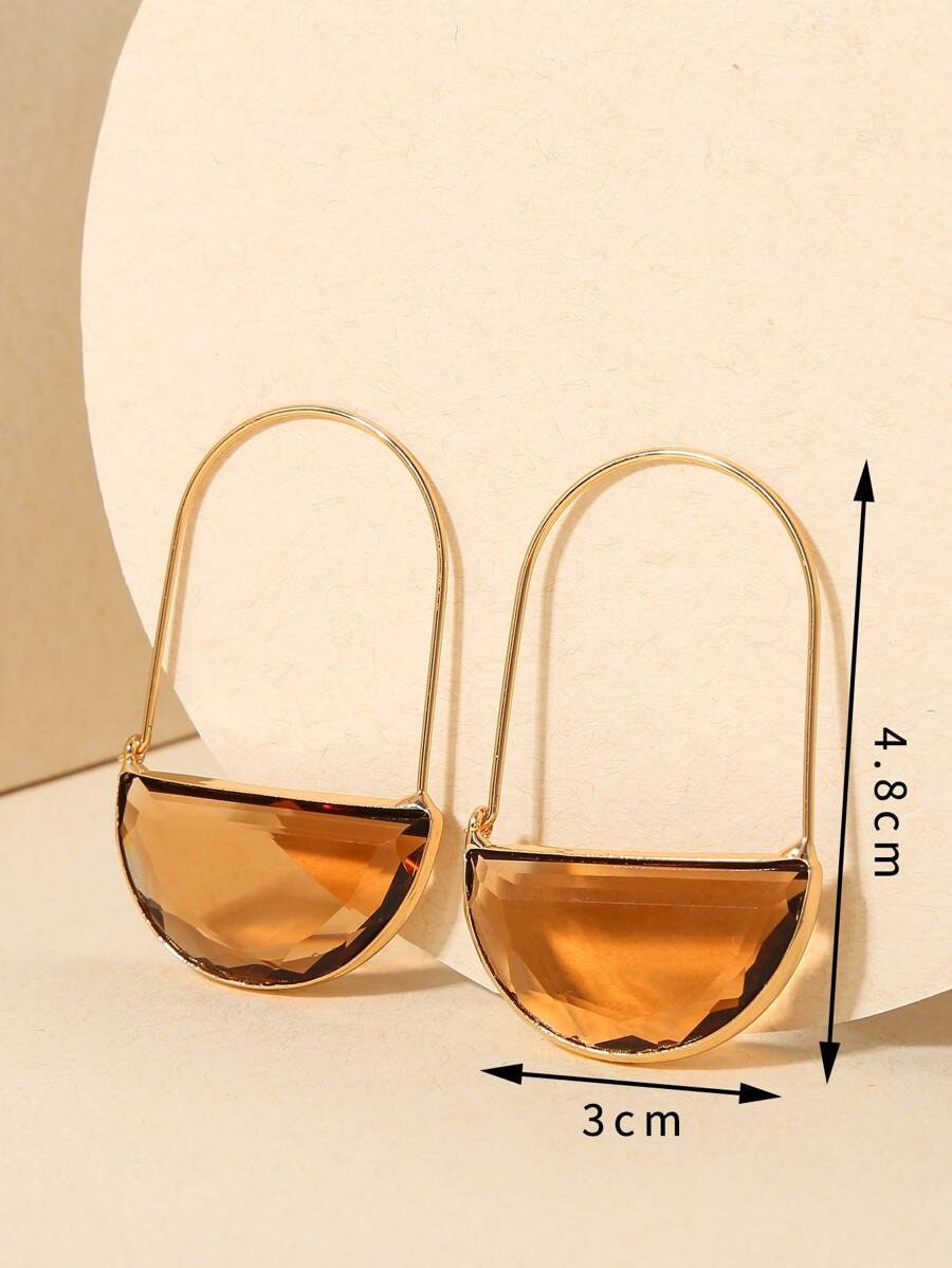 Crystal Hoop Earrings