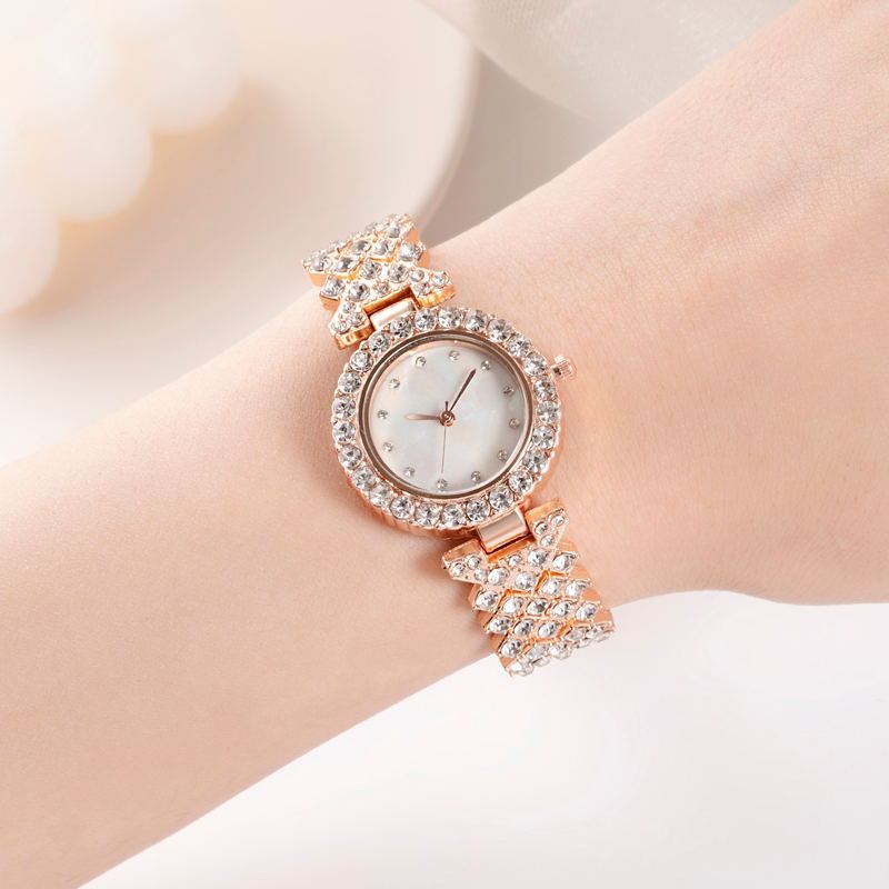 Diamond Alloy Simple Women's Watch